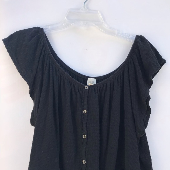 Free People mint julep off the shoulder top - Picture 3 of 4